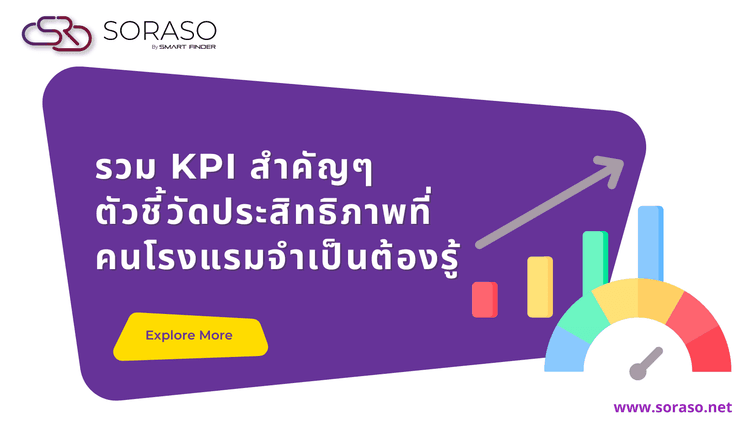 รวม KPIs สำคัญๆ หน่วยวัดผลสำหรับโรงแรม