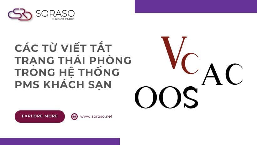 Các Từ Viết Tắt Trạng Thái Phòng Trong Hệ Thống PMS Khách Sạn