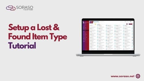 Setup a Lost & Found Item Type