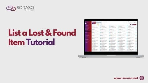 List a Lost & Found Item