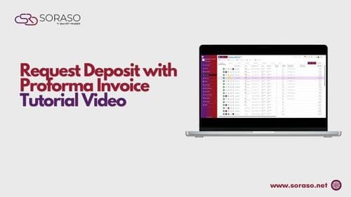 Request Deposit with Proforma Invoice