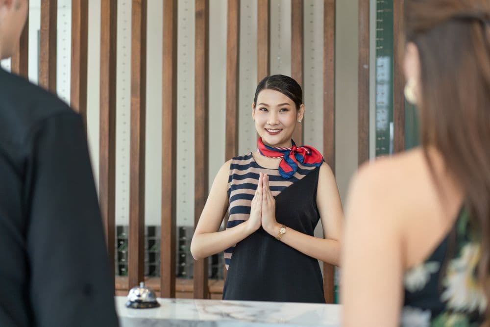 friendly hotel staff