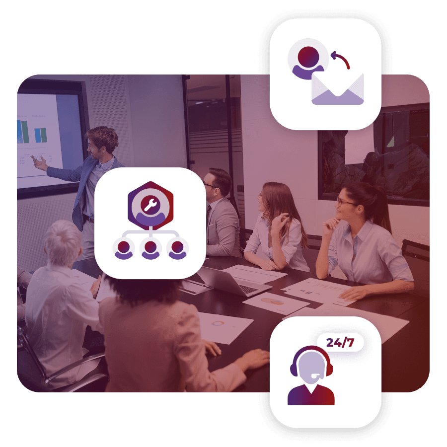 เปิดใช้งานระดับองค์กร สนับสนุนต่อเนื่อง