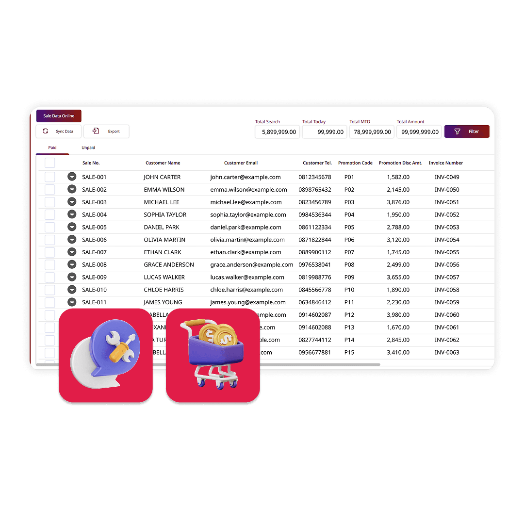Manage and sell Vouchers in one place
